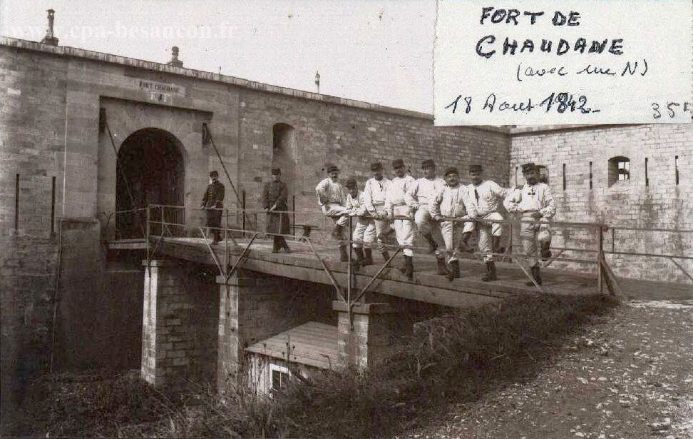 FORT CHAUDANE - 18 Aout 1842